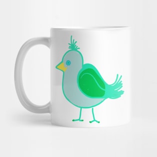 GREEN BIRD Mug